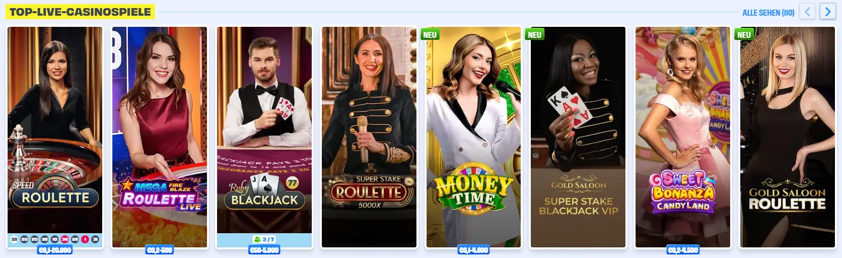 OnlySpins Live Casino